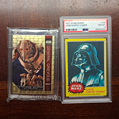 Star wars card super lot - star, 2-card