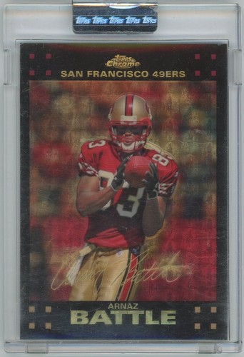 2007 topps chrome arnaz battle - arnaz,